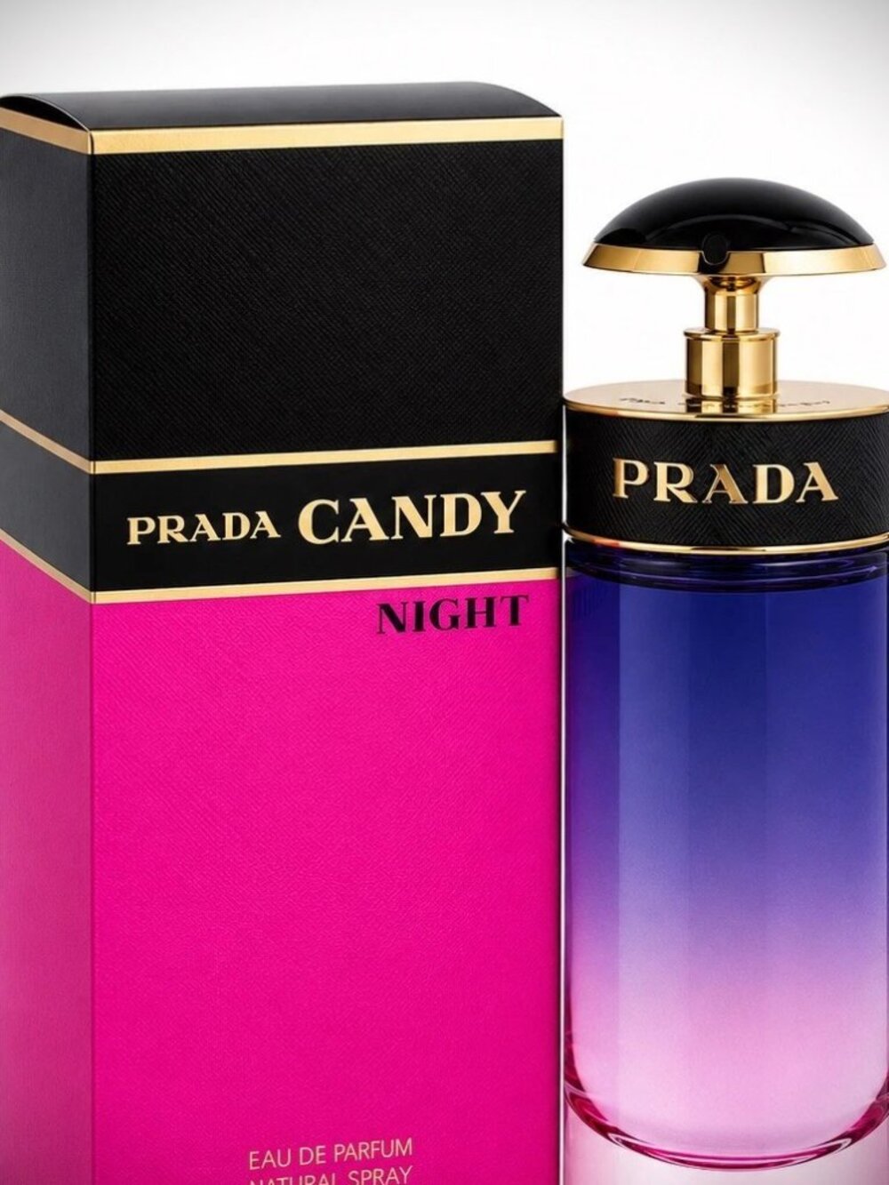 PRADA CANDY Night Eau de Parfum Ntural Spray for Women 1.7 Fl. Oz 50 ml